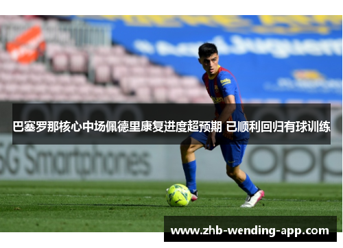 巴塞罗那核心中场佩德里康复进度超预期 已顺利回归有球训练
